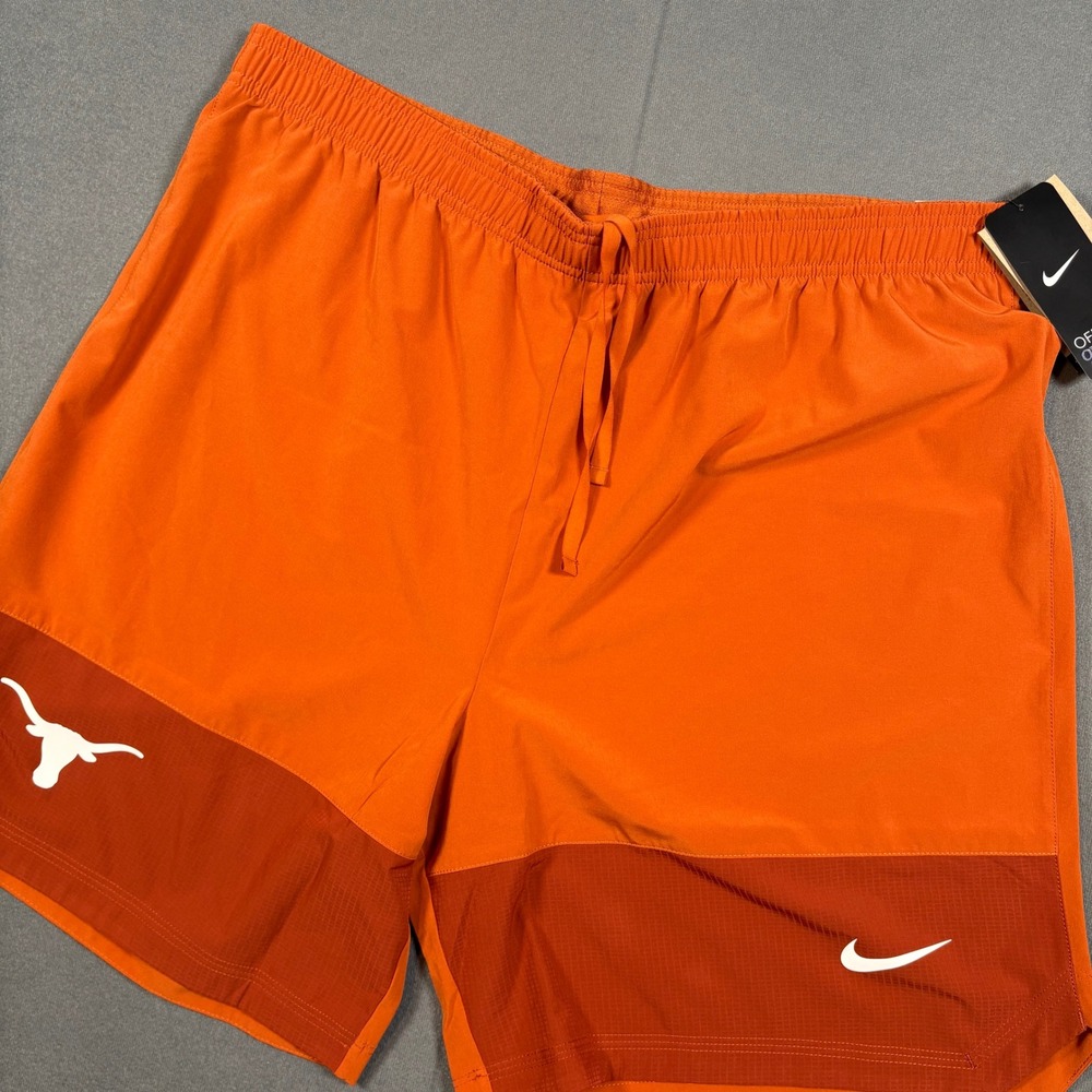 University of Texas Team Issue Nike Shorts X-Large Orange On-Field Apparel